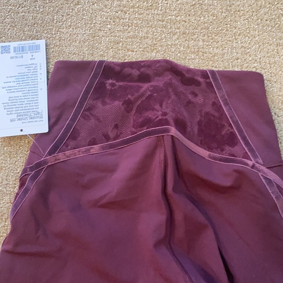 Lululemon Wunder Under HR tight flocked - Picture 4 of 4